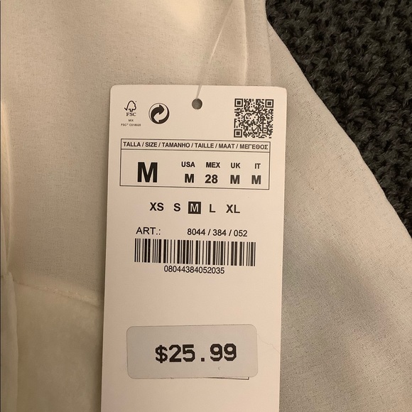 Zara basic cream top - Picture 2 of 4